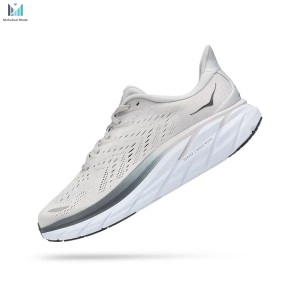 قیمت کفش هوکا کلیفتون 8 واید طوسی مدل hoka CLIFTON 8 WIDE 1121374-LRNC