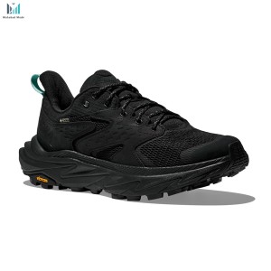 معرفی کفش هوکا آناکاپا 2 مشکی مدل  Hoka ANACAPA 2 LOW GTX 1142830-BBLC