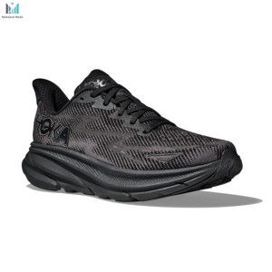 قیمت کفش هوکا کلیفتون 9 مشکی مدل Hoka One One Clifton 9 1132210 BBLC Wide (2E)