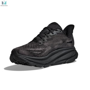 ارزان ترین قیمت کفش هوکا کلیفتون 9 مشکی مدل Hoka One One Clifton 9 1132210 BBLC Wide (2E)