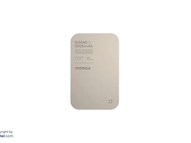 پاوربانک برند Momax ظرفیت 5000 میلی آمپر مدل Q.Mag X