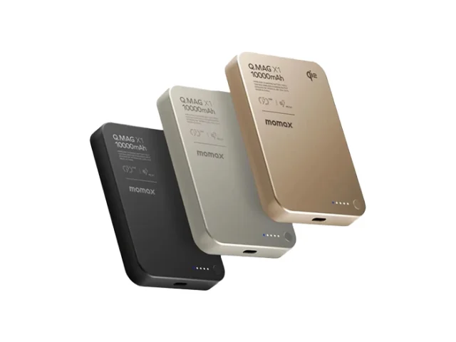 پاوربانک برند Momax ظرفیت 10000 میلی آمپر مدل Q.Mag X1