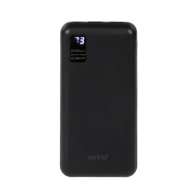 پاوربانک نیتو مدل NPB01 ظرفیت 20000 میلی آمپرساعت