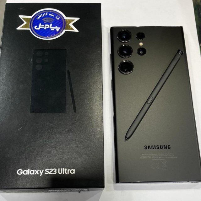 موبایل سامسونگ مدل S23 Ultra دوسیم کارت ظرفیت ۲۵۶ گیگابایت و رم ۱۲ گیگابایت-کارکرده