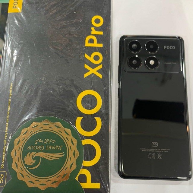 موبایل پوکو مدل X6 Pro دوسیم کارت ظرفیت ۵۱۲ گیگابایت و رم ۱۲  گیگابایت-کارکرده
