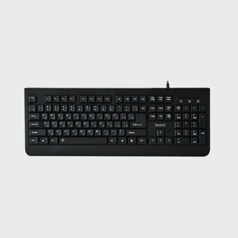 کیبورد بیاند مدل BK-2250 به همراه حروف فارسی