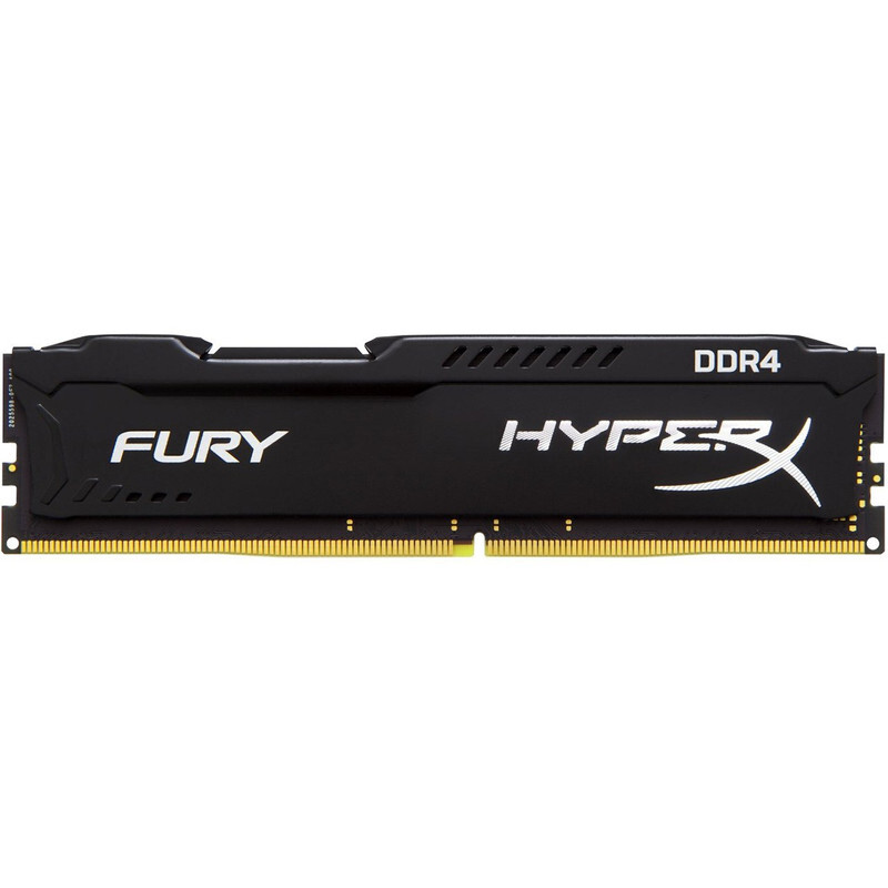 رم کامپیوتر کینگستون مدل HyperX Fury DDR4 2400MHz CL15 ظرفیت 4 گیگابایت