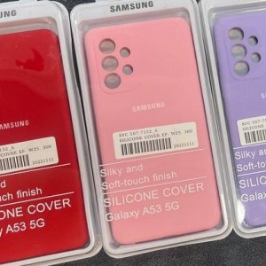 SAMSUNG A53-Silicone Cover