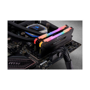 رم دسکتاپ DDR4 دو کاناله 3600 مگاهرتز CL18 کورسیر مدل VENGEANCE RGB PRO ظرفیت 16 گیگابایت