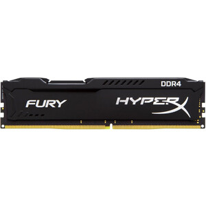 رم کامپیوتر کینگستون مدل HyperX Fury DDR4 2400MHz CL15 ظرفیت 4 گیگابایت