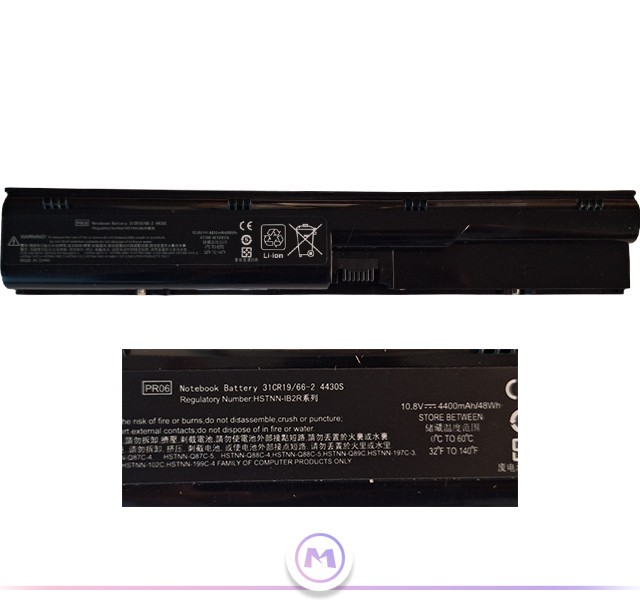 باتری لپ تاپ اچ پی (HP 4330s 4540s 4530s (PR06