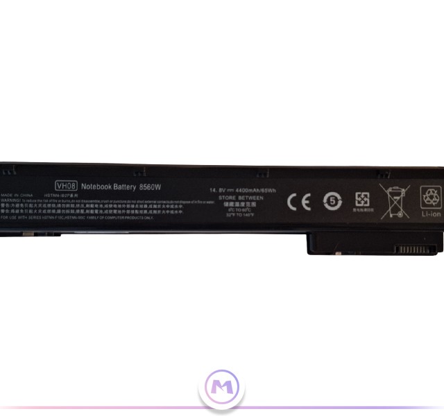 باتری لپ تاپ اچ پی HP 8560W 8570W 8770W (VH08)