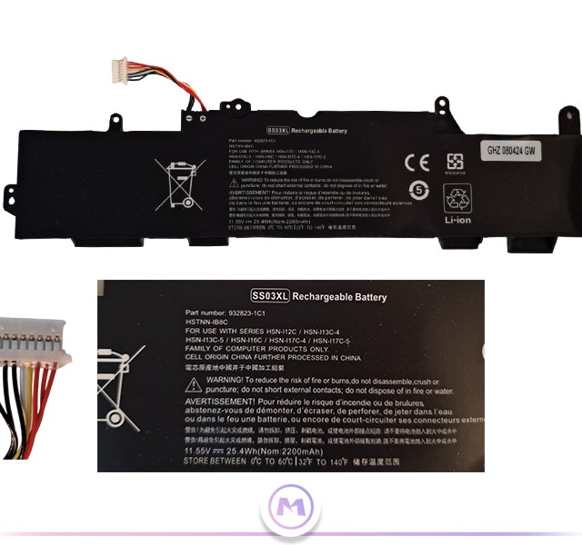 باتری لپ تاپ اچ پی HP EliteBook 745 830 840 (SS03XL)