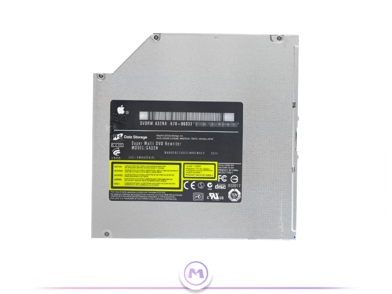 دی وی دی رایتر ضخیم لپ تاپ (12.7mm) - (مکشی)