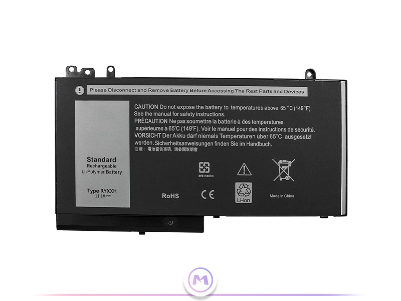 خرید باتری لپ تاپ دل Dell Latitude E5550 E5450 E5250 | RYXXH | گارانتی 4 ماهه