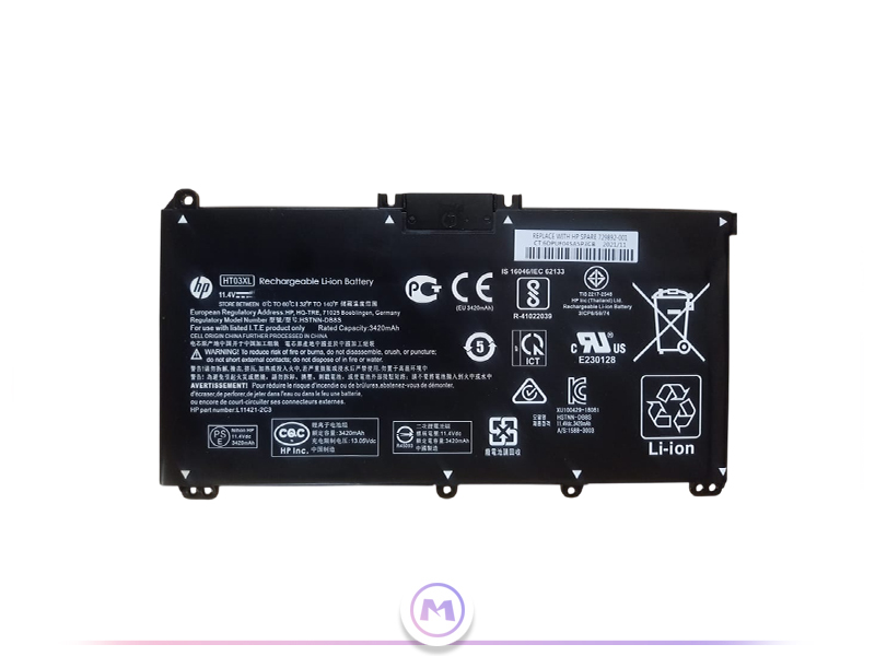 باتری لپ تاپ اچ پی HP Pavilion 14 15 X360 (HT03XL )