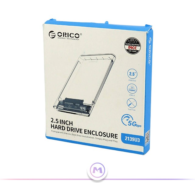 باکس هارد لپ تاپ 2.5 اینچ usb3.0 برند اوریکو (Orico)