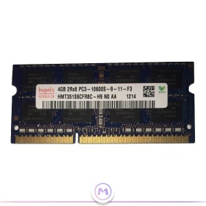 رم 4 گیگ pc3 لپ تاپ برند هاینیکس باس 10600S MHZ