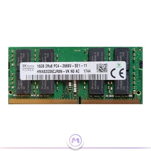 رم 16 گیگ pc4 لپ تاپ برند هاینیکس باس 2666MHZ