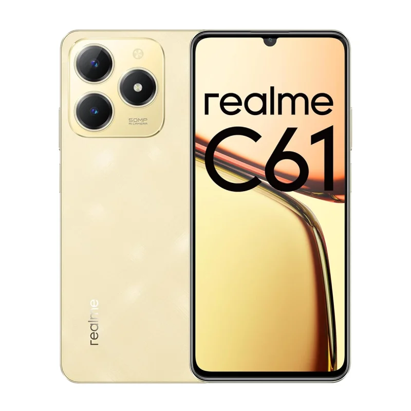 گوشی موبایل ریلمی مدل C61 4G ظرفیت ۱۲۸ گیگابایت رم ۶ گیگابایت