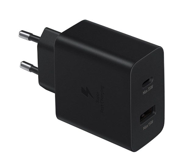شارژر دیواری سامسونگ مدل EP-TA220 توان 35 وات اصلی سوپر فست شارژ