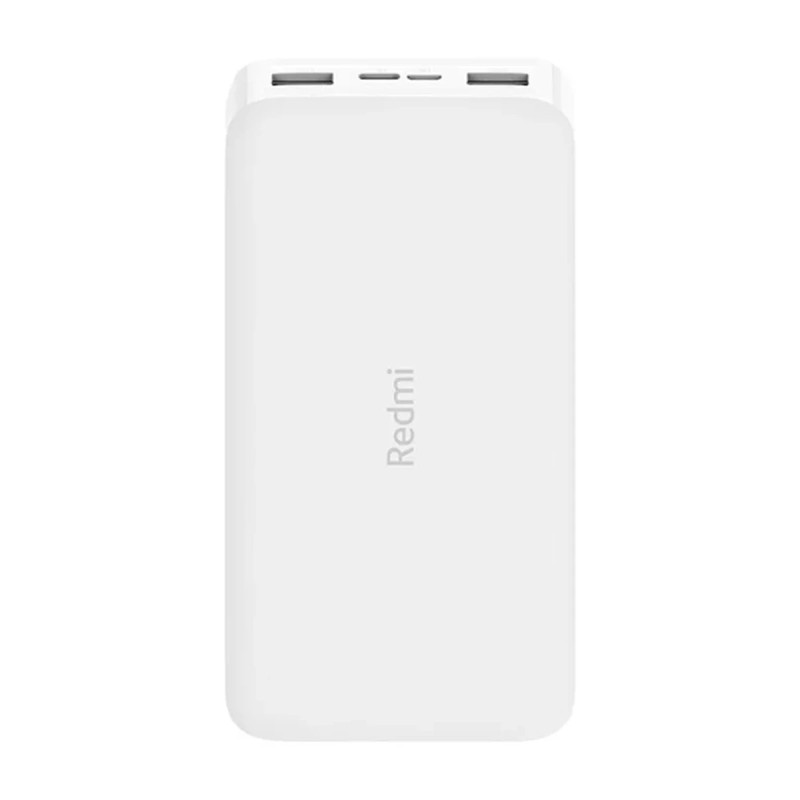 پاوربانک شیائومی مدل Redmi PB200LZM ظرفیت 20000 میلی آمپرساعت به همراه کابل تبدیل microUSB
