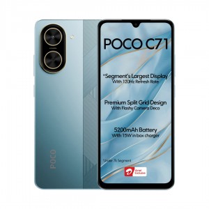 گوشی موبایل شیائومی مدل Poco C71 ظرفیت 128 گیگابایت رم 4 گیگابایت
