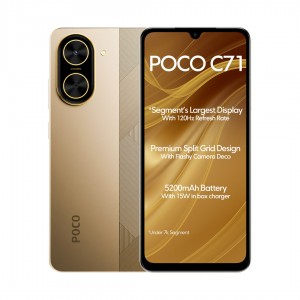 گوشی موبایل شیائومی مدل Poco C71 ظرفیت 128 گیگابایت رم 4 گیگابایت