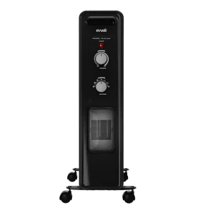 شوفاژ برقی ۱۵ پره ایوولی مدل EVOH-15PTFB توربوفن دار