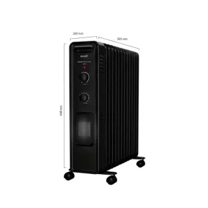 شوفاژ برقی ۱۳ پره ایوولی مدل EVOH-13PTFB توربوفن دار