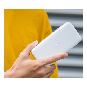 پاوربانک شیائومی مدل Redmi PB200LZM ظرفیت 20000 میلی آمپرساعت به همراه کابل تبدیل microUSB