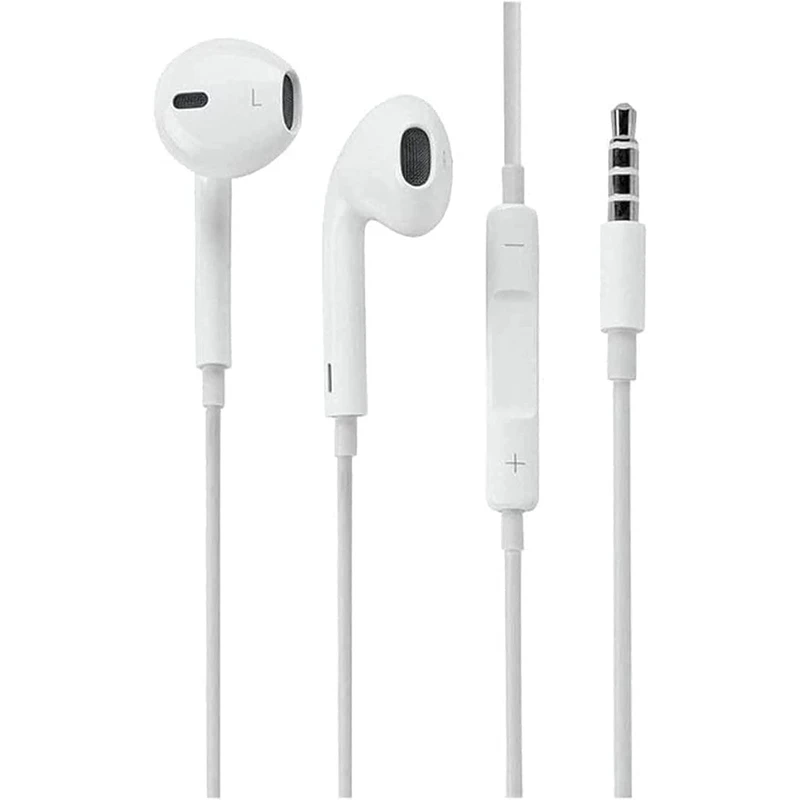 هدفون اپل مدل EarPods با کانکتور ۳.۵ میلیمتری