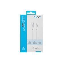 کابل شارژ USB به لایتنینگ 2.4A پاوا مدل PAWA PW-3PVCATOL (3102)