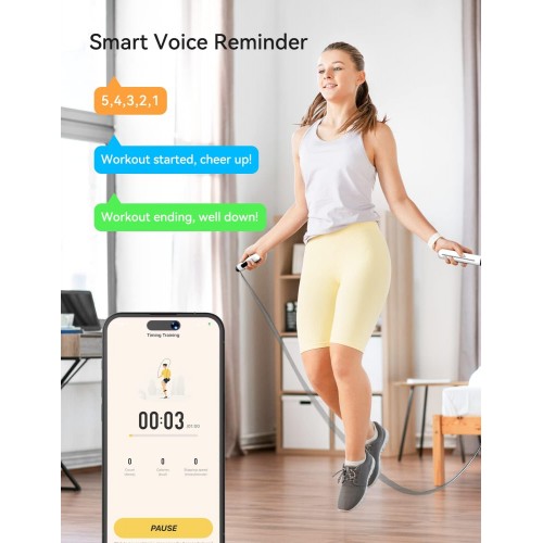 طناب ورزشی هوشمند مومکس مدل HL5SW