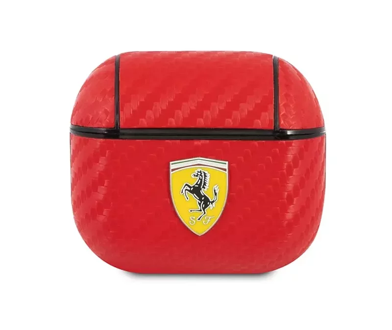 کاور چرمی فیبرکربن ایرپاد 3 اپل طرح فراری