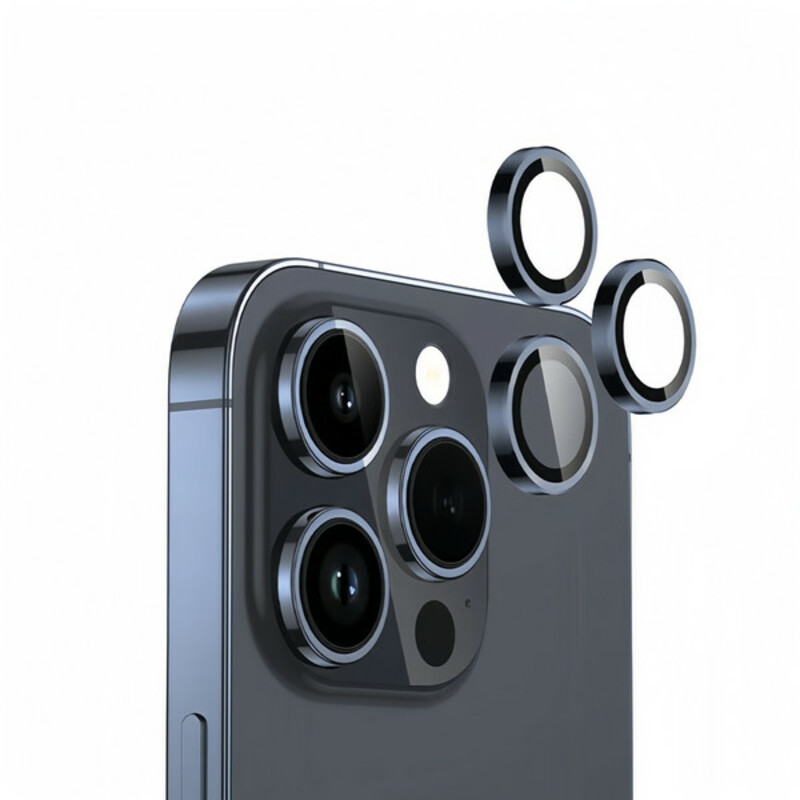محافظ لنز دوربین راکی مایل مدل CAM-4 مناسب برای گوشی موبایل اپل iPhone 15 Pro / 15 ProMax