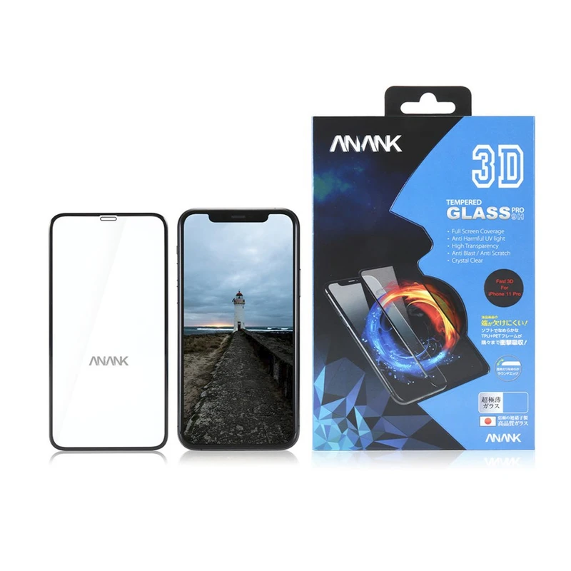 محافظ صفحه نمایش 3D انانک مدل m10 مناسب برای گوشی موبایل اپل iphone 12mini