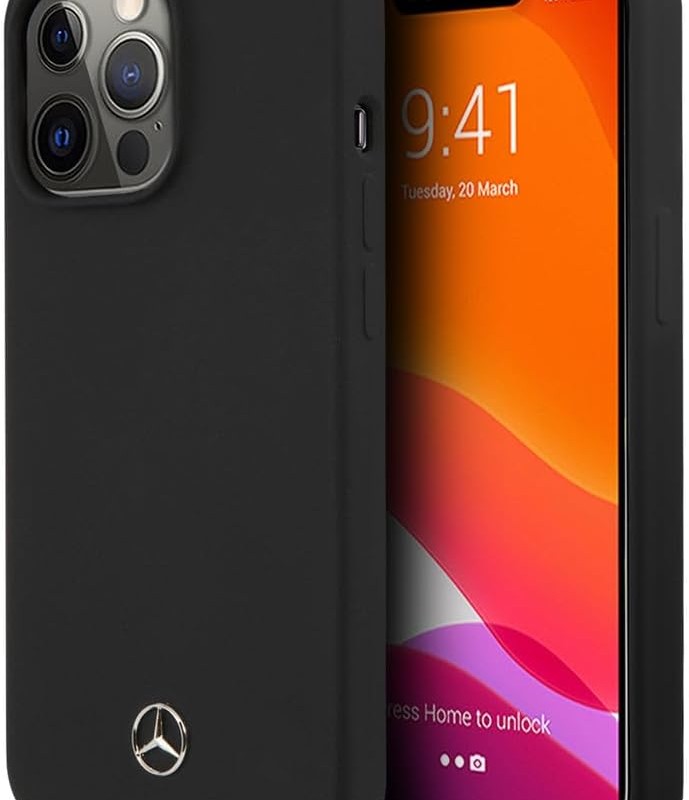 کاور چرمی مرسدس بنز  مناسب گوشی آیفون ۱۳ پرومکس