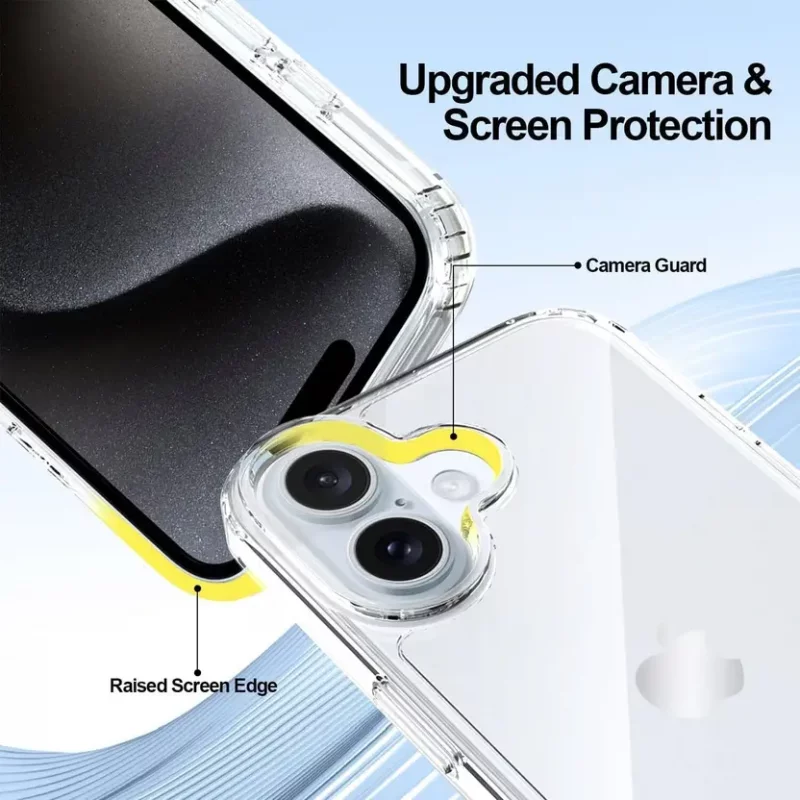 کاور شفاف مگ سیف linex  مناسب آیفون ۱۶ پرو