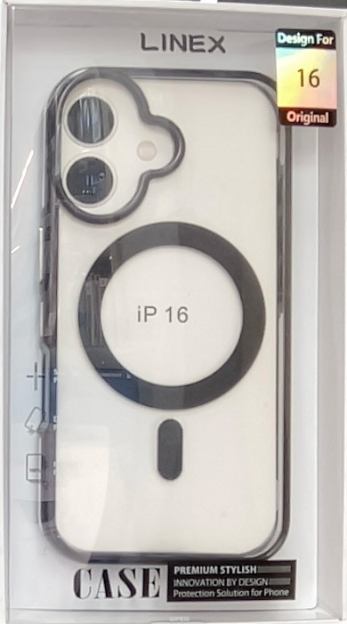 کاور شفاف مگ سیف linex  مناسب آیفون ۱۶