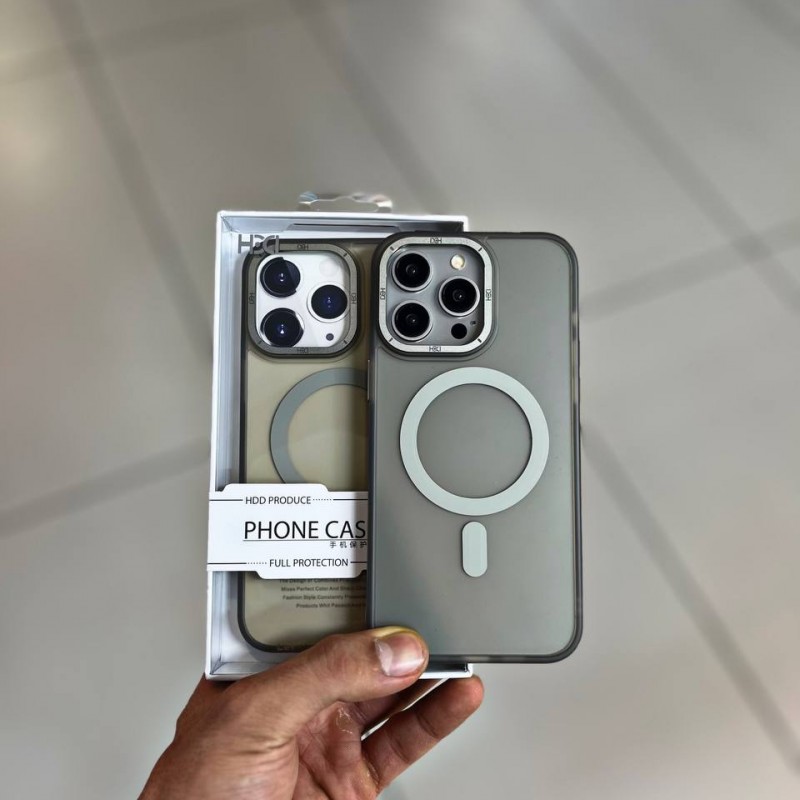 کاور hdd اوریجینال مگسیف دار پشت مات مناسب آیفون ۱۳