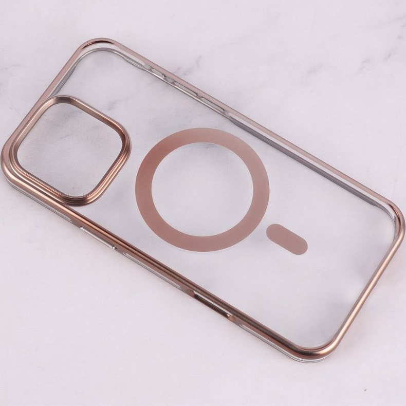 قاب مگ سیف Linex آیفون iPhone 16 Pro شفاف دور براق