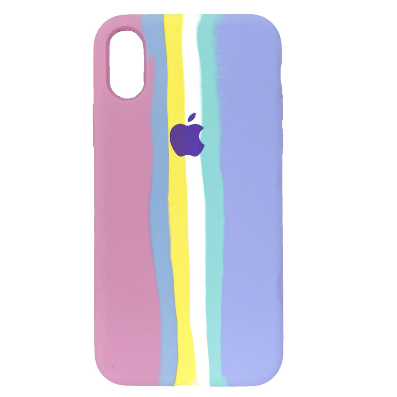 قاب سیلیکونی آبرنگی مناسب گوشی آیفون سری ۱۱ /  ۱۳