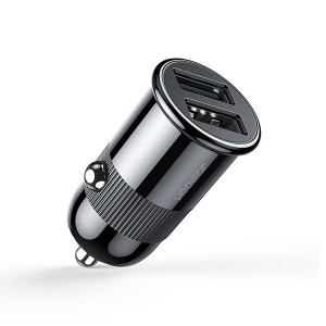 شارژر فندکی فست شارژ دو پورت جویروم مدل C-A06