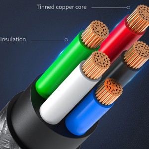 کابل تایپ سی به لایتنینگ رسی RTC-P21CL LED Data Cable Ghost به طول 1.2 متر