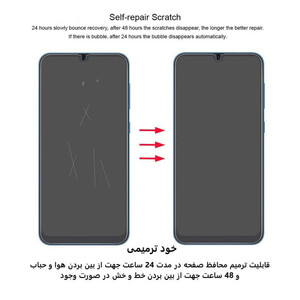محافظ صفحه نمایش بوف مدل Hydrogel-New-2024 مناسب برای اپل واچ 45 میلی متری سری 7 / 8 / 9