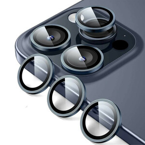 محافظ لنز دوربین بوف مدل  Metal Lens مناسب برای گوشی موبایل اپل iPhone 16 Pro Max / 16 Pro