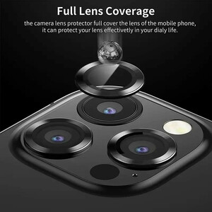 محافظ لنز دوربین بوف مدل  Metal Lens مناسب برای گوشی موبایل اپل iPhone 16 Pro Max / 16 Pro