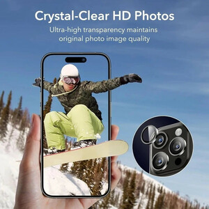محافظ لنز دوربین بوف مدل  Metal Lens مناسب برای گوشی موبایل اپل iPhone 16 Pro Max / 16 Pro