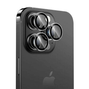 محافظ لنز دوربین بوف مدل  Metal Lens مناسب برای گوشی موبایل اپل iPhone 16 Pro Max / 16 Pro